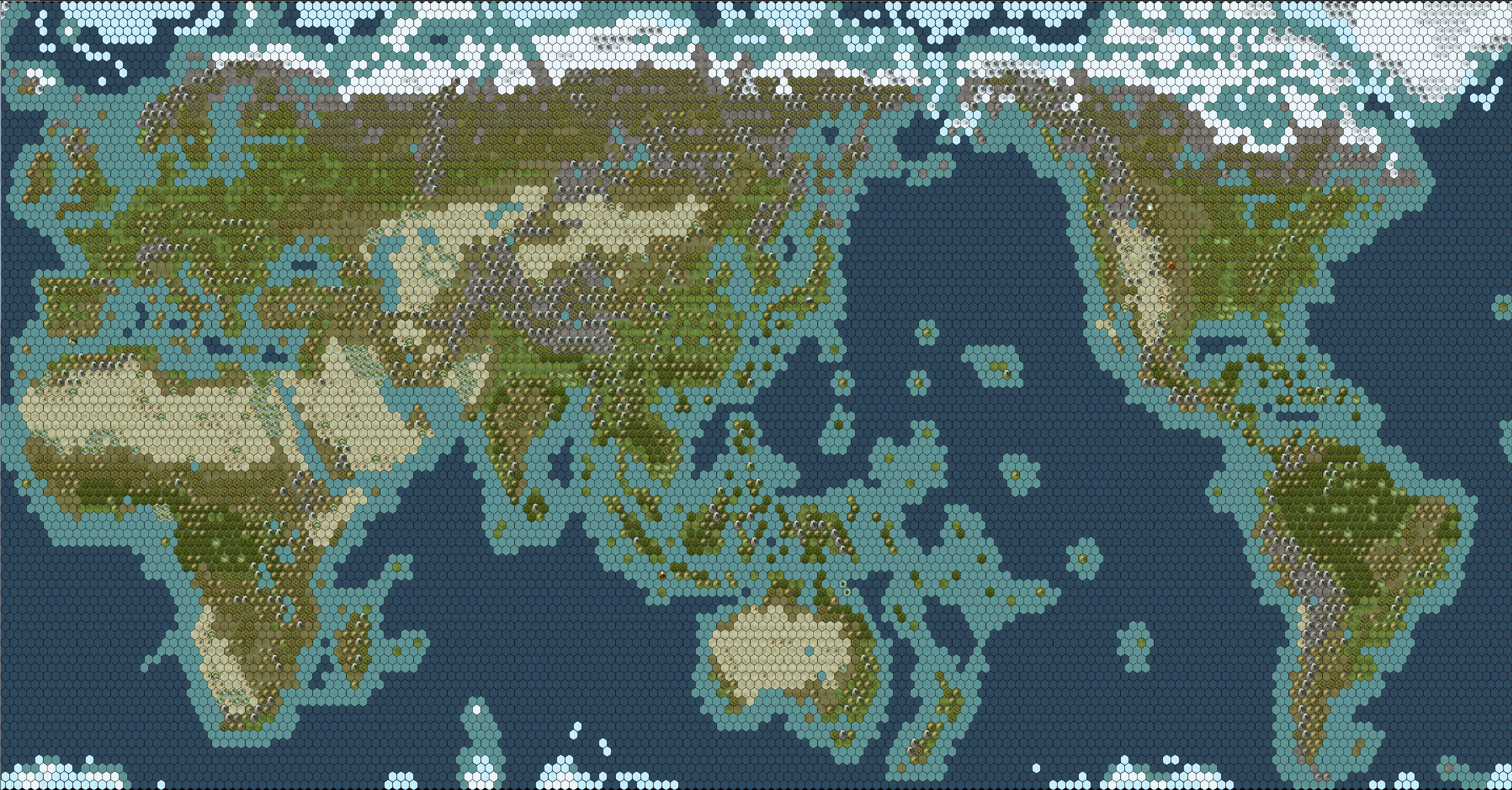 World Map Hex Grid Hex Map Of The World. Not Guaranteed Accurate. | Richard's Dystopian  Pokeverse